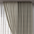 Versatile 3D Curtain Model 3D model small image 3