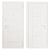 Metallic Entry Door, 960x2050x92mm, 66mm Thickness 3D model small image 2