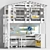 Bilbao Children's Loft Bed 3D model small image 6