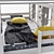 Bilbao Children's Loft Bed 3D model small image 8