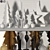 Festive Holiday Home Decor Kit 3D model small image 4