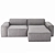 Cozy Corner Davis Sofa 3D model small image 2