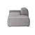 Cozy Corner Sofa Davis, Deep 3D model small image 3