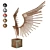 Modern Bird Sculpture for Interiors 3D model small image 1