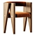 Modern Teddy Dining Chair 2017 3D model small image 1
