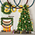  New Year Tree Decoration Set 3D model small image 1