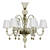 Parisian Elegance Chandelier 3D model small image 1