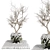 Outdoor Plants 2 Snow Decoration 3D model small image 1