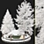 Winter Wonderland Plant Set 3D model small image 1