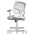 Modern Ikea Office Chair Rotation System 3D model small image 6