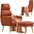 Anderson 1 Seater Chair Set 3D model small image 3