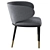 Petra A Chair by ENNE 3D model small image 2