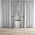 High-Quality Polygonal Curtain Model 3D model small image 3