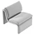 Boucle Curvature Chair 3D Model 3D model small image 5
