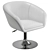 Swivel Minimalist Barrel Chair 3D model small image 1