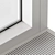 Small White Frame Windows 18 3D model small image 2