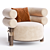 Modern Armchair Rogers 2014 Model 3D model small image 1