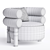 Modern Armchair Rogers 2014 Model 3D model small image 4