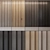 Wood Veneer Wall Panels 3D model small image 1