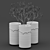 Lyngby Glaze Vase Trio 3D model small image 6