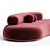 Modern Bubble Rock Sofa Design 3D model small image 2
