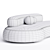 Modern Bubble Rock Sofa Design 3D model small image 3
