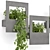 Modern Indoor Hanging Plants Shelve 3D model small image 4