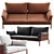 Sleek Reva Twist Sofa Model 3D model small image 2