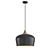 Sleek Nordic Pendant Lighting 3D model small image 1