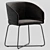 Modern Caleto Chair Soft Line 3D model small image 2