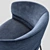 Modern Caleto Chair Soft Line 3D model small image 3
