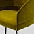 Modern Caleto Chair Soft Line 3D model small image 5