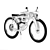 Retro-inspired Munro Electric Motorcycle 3D model small image 4