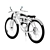 Retro-inspired Munro Electric Motorcycle 3D model small image 5