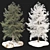 Winter Spring Tree 3D Model 3D model small image 1