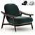 Modern Gaia Armchair 3D Model 3D model small image 1