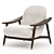 Modern Gaia Armchair 3D Model 3D model small image 4