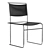 Modern Bauhaus Style Chair 3D model small image 1