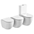 Ceramica Nova MIA Toilet Set 3D model small image 1