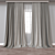 Versatile 3D Curtain Model - Vray, Corona 3D model small image 1