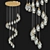 24-Light Diamond Luxe Chandelier 3D model small image 1