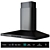 Samsung Black Stainless Kitchen Collection 3D model small image 5