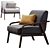 Sleek Modern Woody i4MARIANI Furniture 3D model small image 6