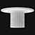 Scalloped Jewel Meals Table 02 3D model small image 5