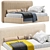 Modern Kids Bed with XForm 3D model small image 2