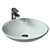 Frosted Glass Wash Basin - Ischia 3D model small image 1