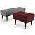 Eichholtz Margot Upholstered Bench 3D model small image 1