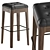 Modern Porada Webby Stool 3D model small image 1