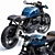 BMW K100 Custom Cafe Racer 3D model small image 2