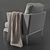 Atoll Leather Armchair - Modern Elegance 3D model small image 5